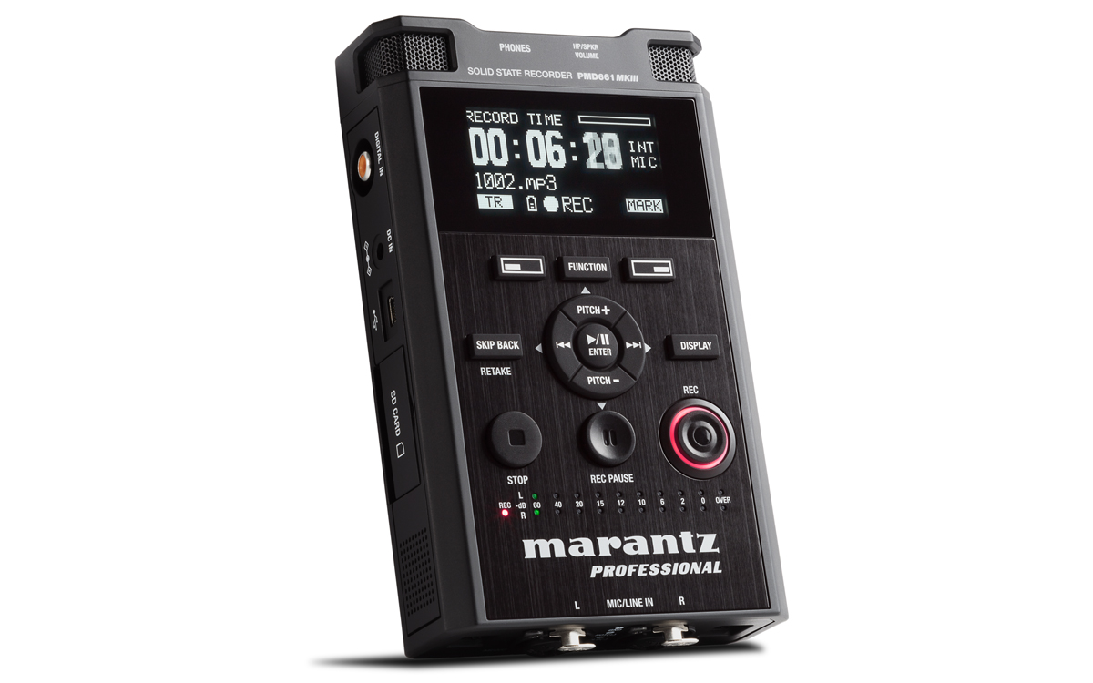 Marantz PMD-661MKIII memory card Recorder